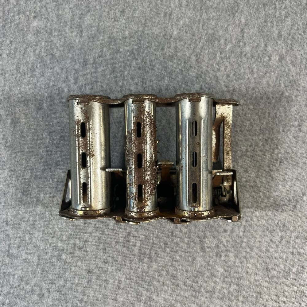 Vintage McGill Paragon 3-Slot Metal Coin Change Dispenser